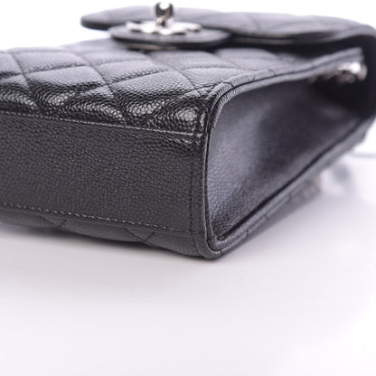 Chanel Caviar Quilted Classic Phone Holder Black 11 of 12
