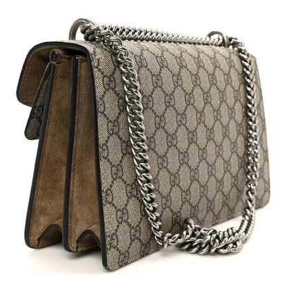 Gucci GG Supreme Monogram Small Dionysus Shoulder Bag Taupe 2 of 11