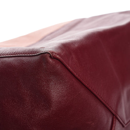 Celine Smooth Lambskin Horizontal Bi-Cabas Terracotta 9 of 13