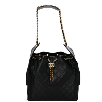 Chanel Caviar Quilted Medium Chanel 25 Handbag Black 1 of 16