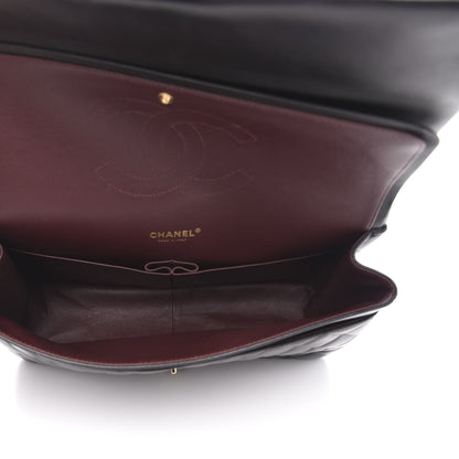 Chanel Lambskin Quilted Maxi Double Flap Black 5 of 16