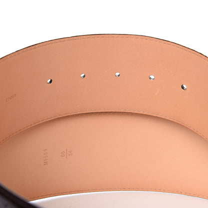 Louis Vuitton Patent LV Facettes Belt 85 34 Amarante 5 of 5