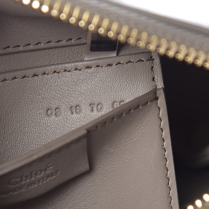 Chloe Calfskin Suede Small Roy Bag Motty Grey 9 of 12