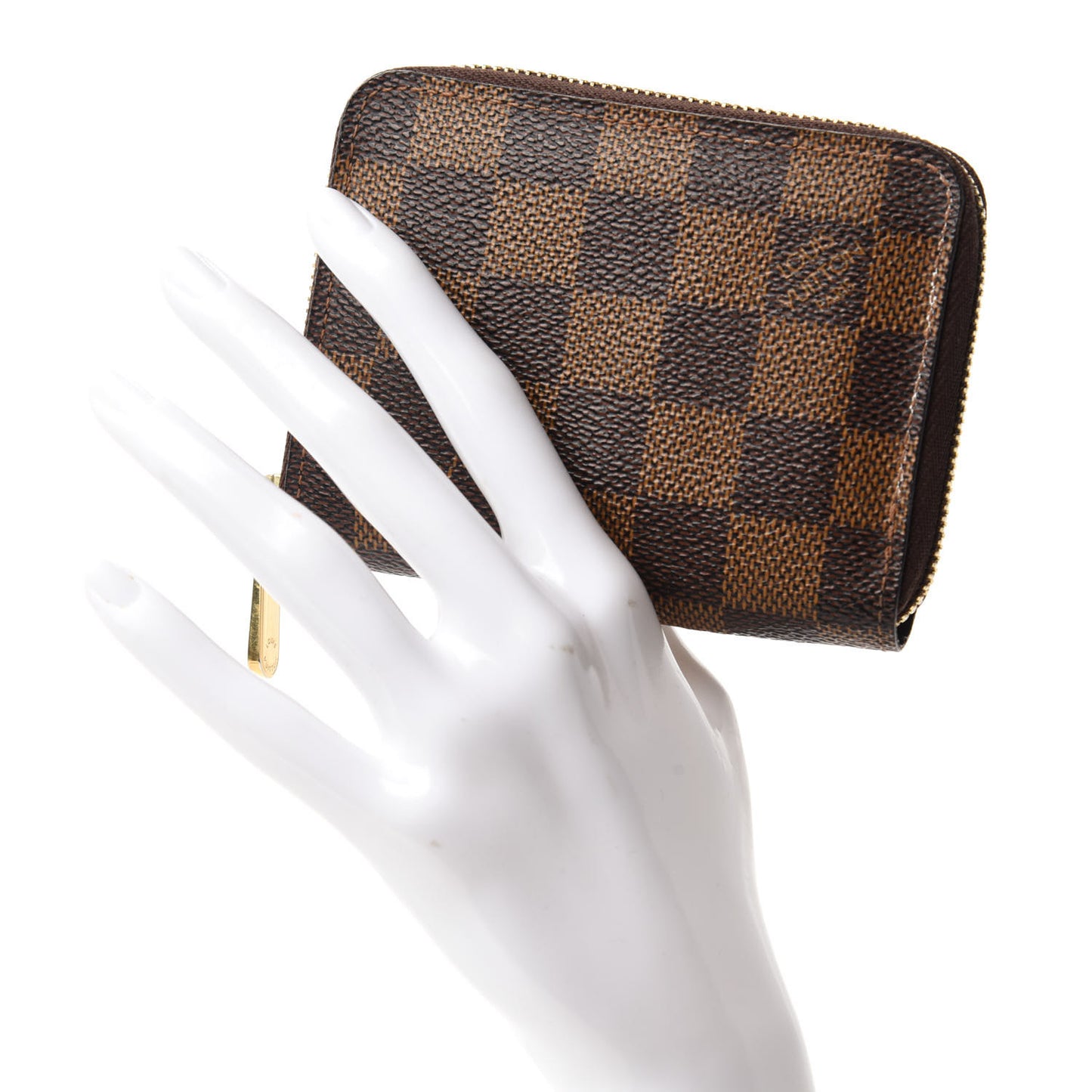 Damier Ebene Zippy Coin Purse