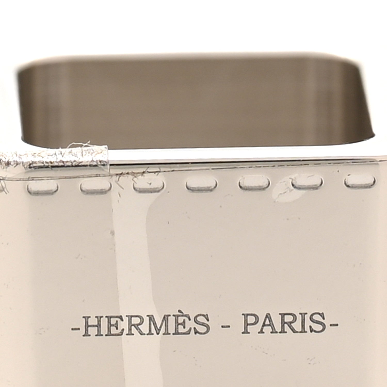 Hermes Palladium Mini Bolduc Scarf Ring 3 of 5