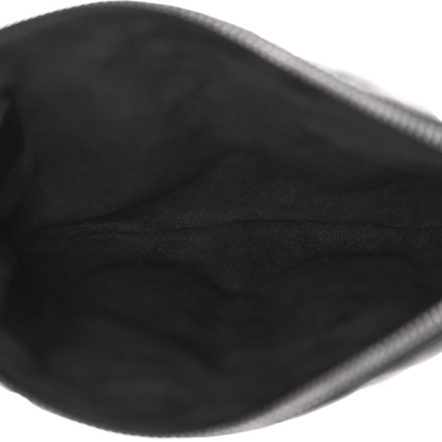 Calfskin Macrocannage Mini Dior Caro Tulip Bag Black