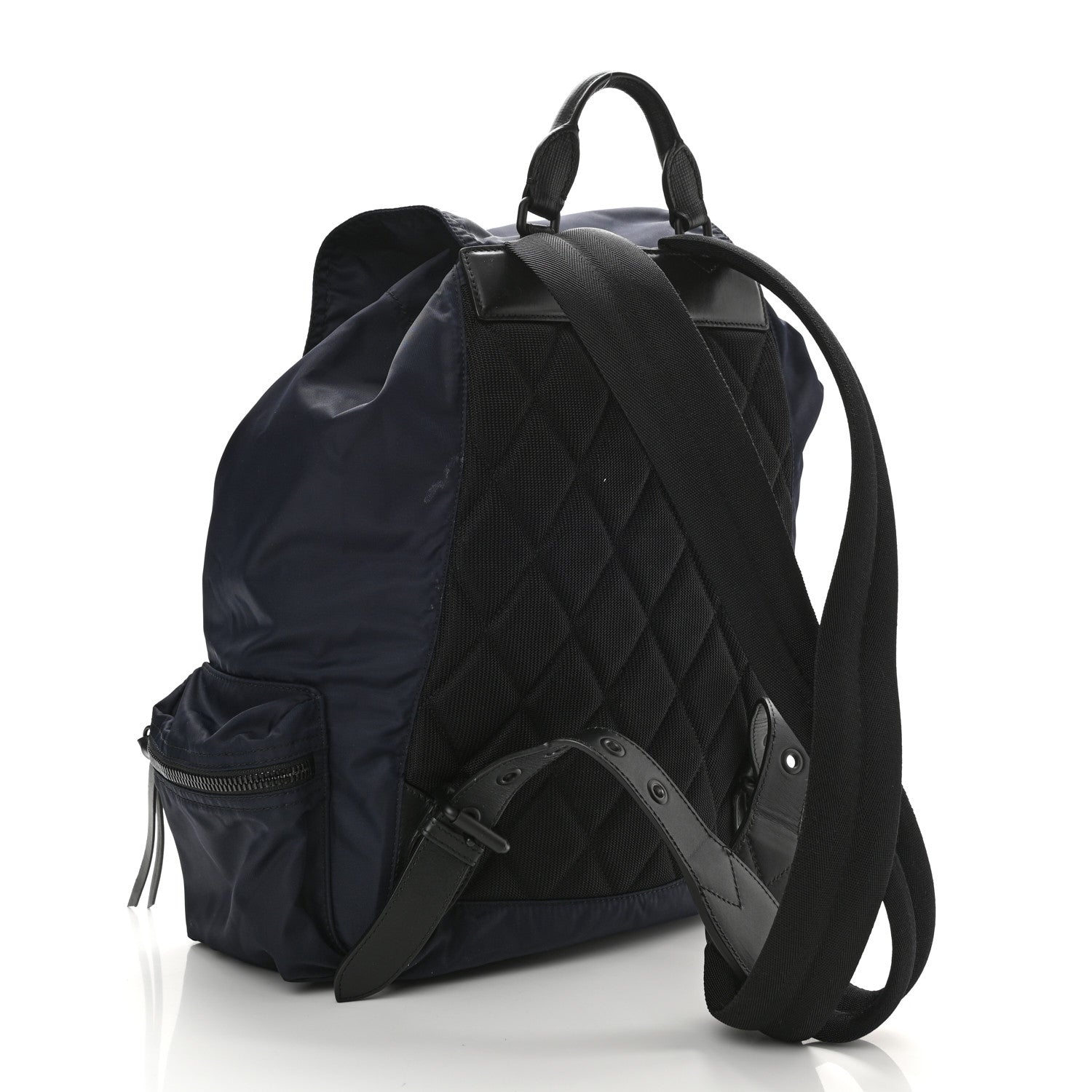 Burberry Nylon Medium Rucksack Backpack Ink Blue 3 of 8