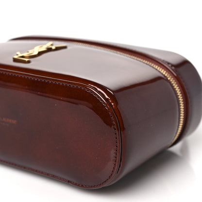 Saint Laurent Patent Gaby Vanity Bag Baby Brown 10 of 12