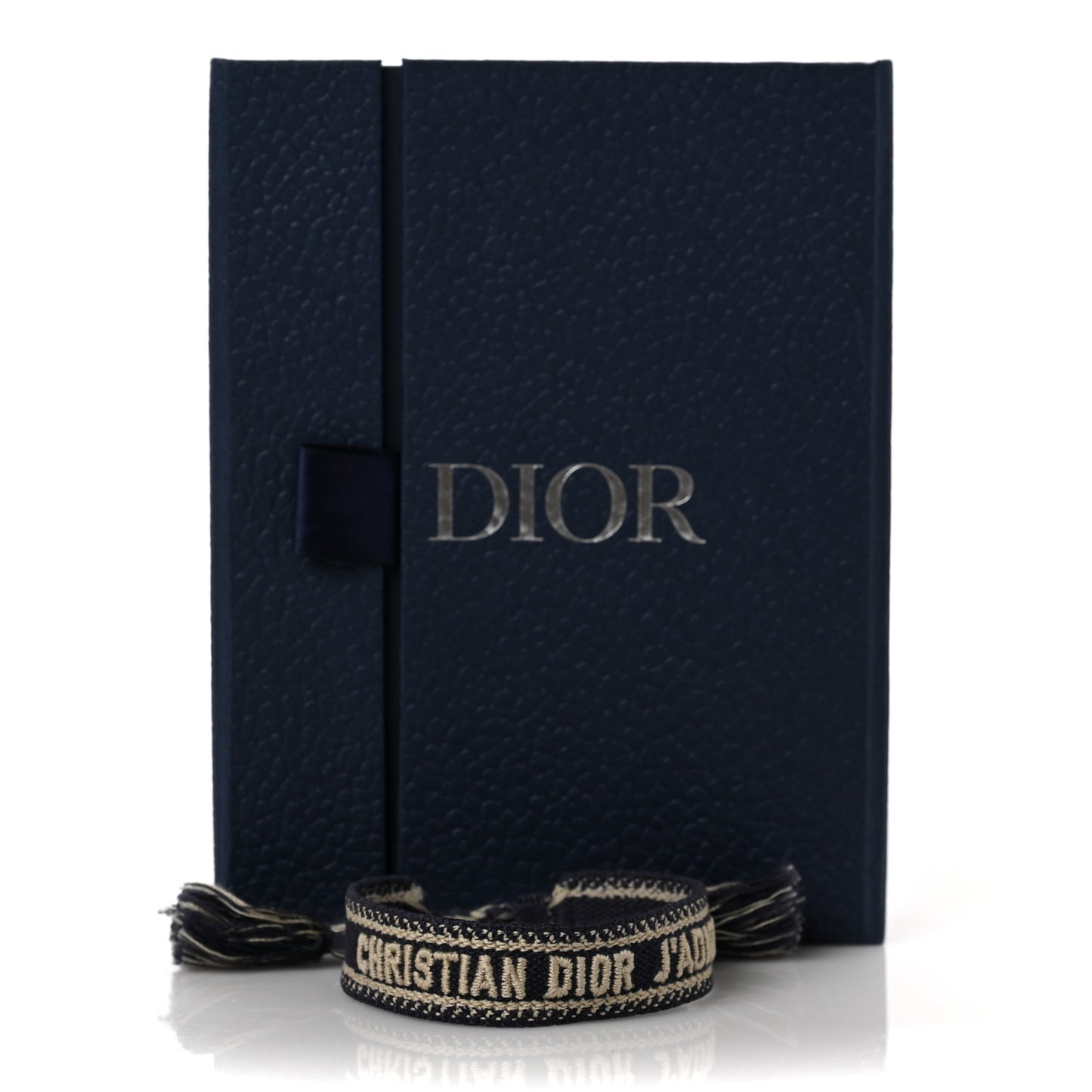 Woven Cotton J'Adior Friendship Bracelet Navy