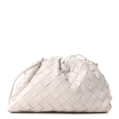 Bottega Veneta Nappa Intrecciato The Mini Pouch Chalk 1 of 9