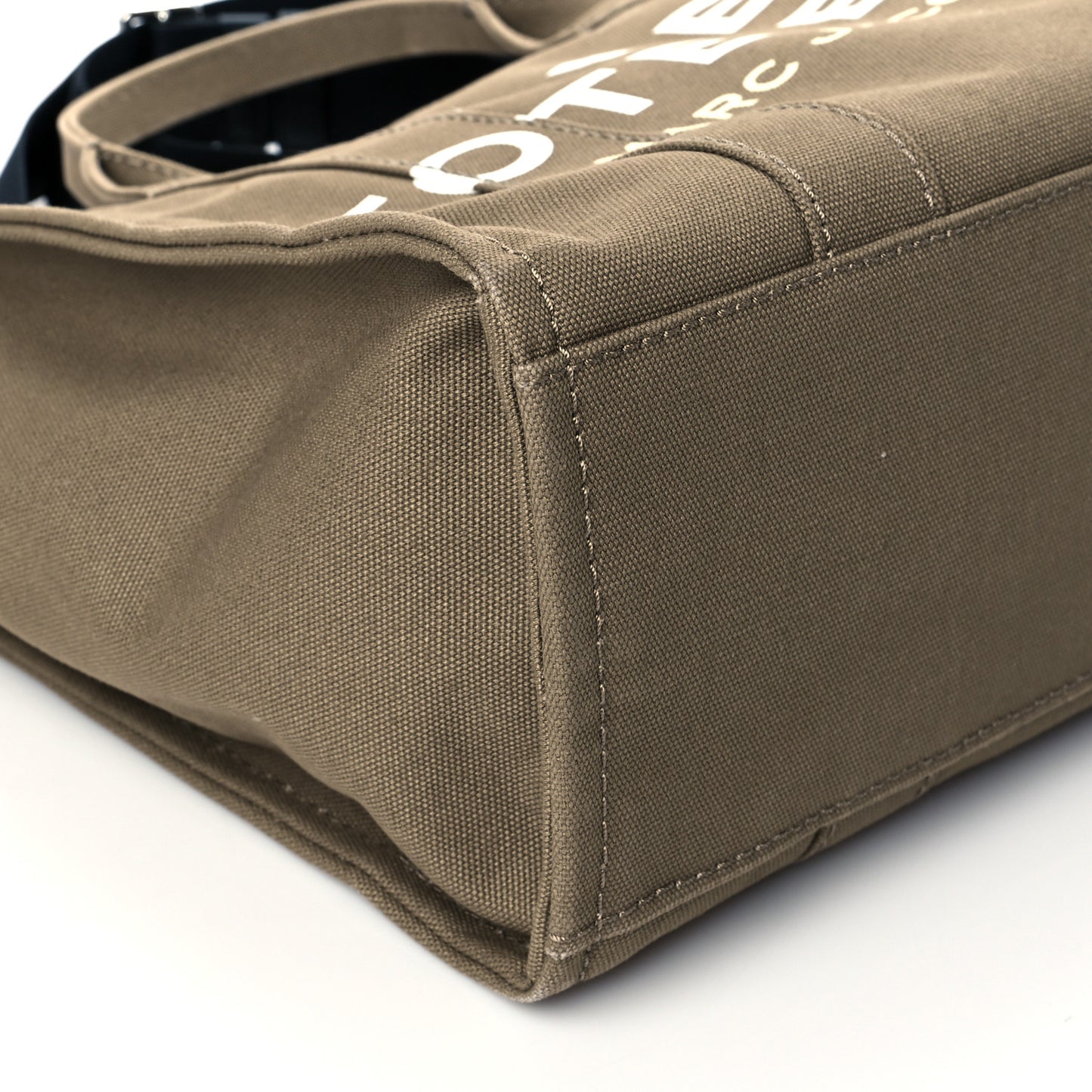 Cotton Canvas Medium The Traveler Tote Bag Slate Green