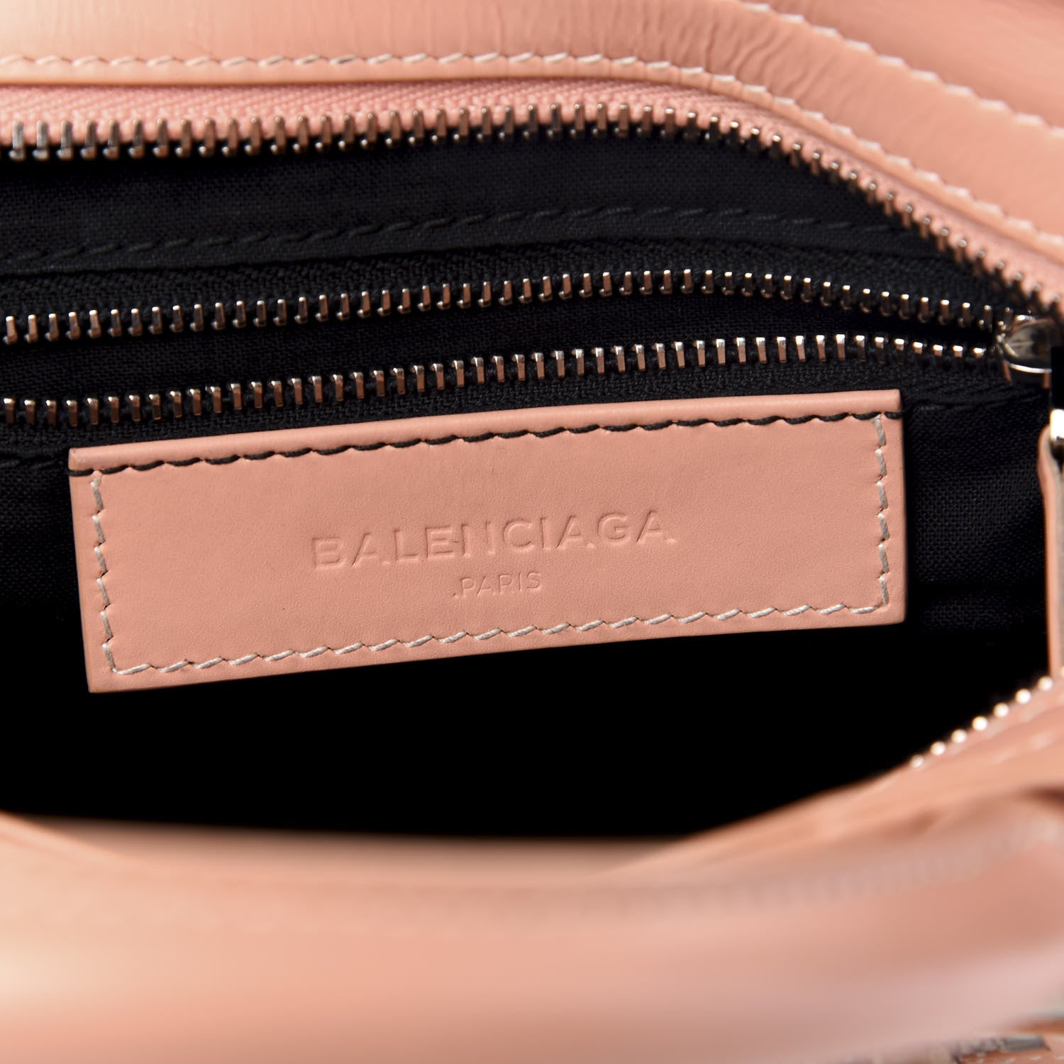 Balenciaga Calfskin Canvas Classic Hardware Mini Belharra City Natural 5 of 8