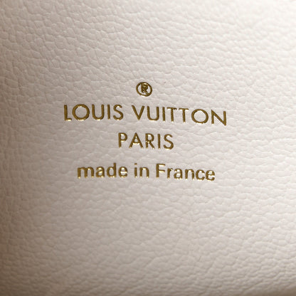 Louis Vuitton Snakeskin Monogram Double V Creme 8 of 11