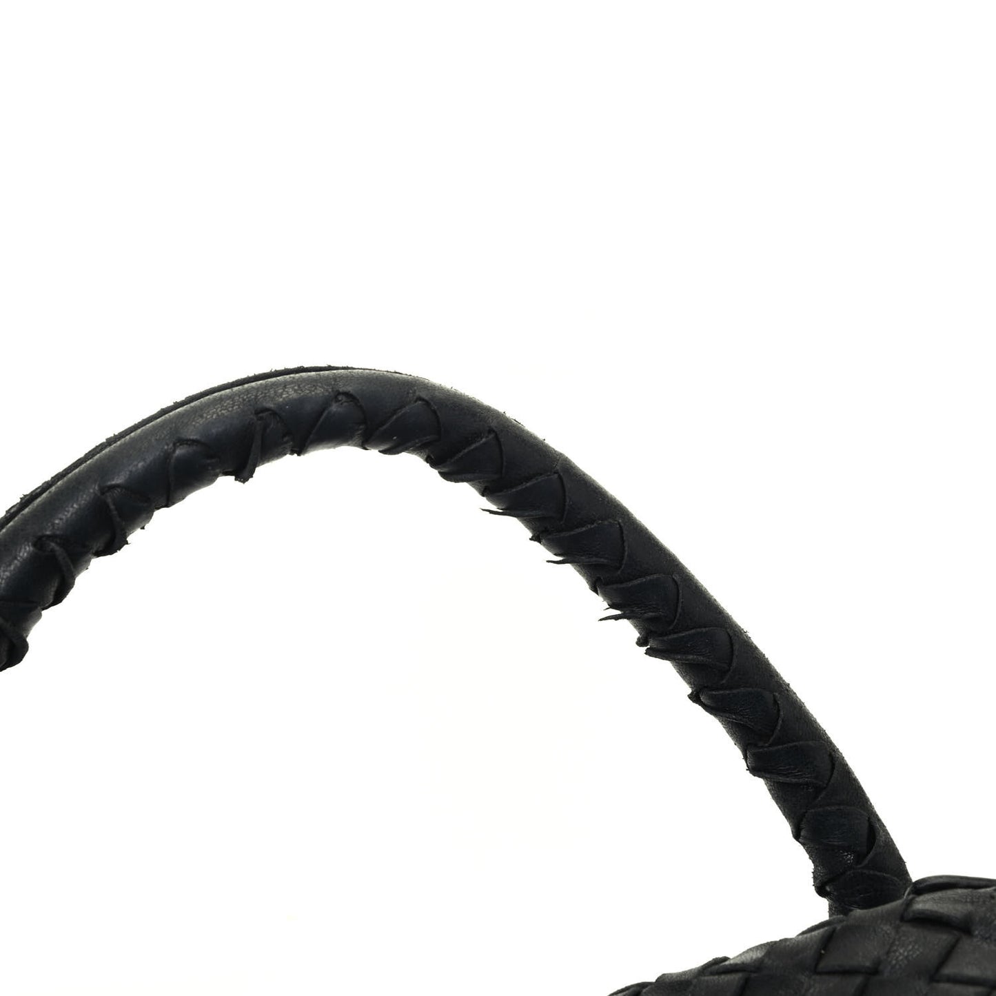 Nappa Intrecciato Maxi Convertible Tote Black