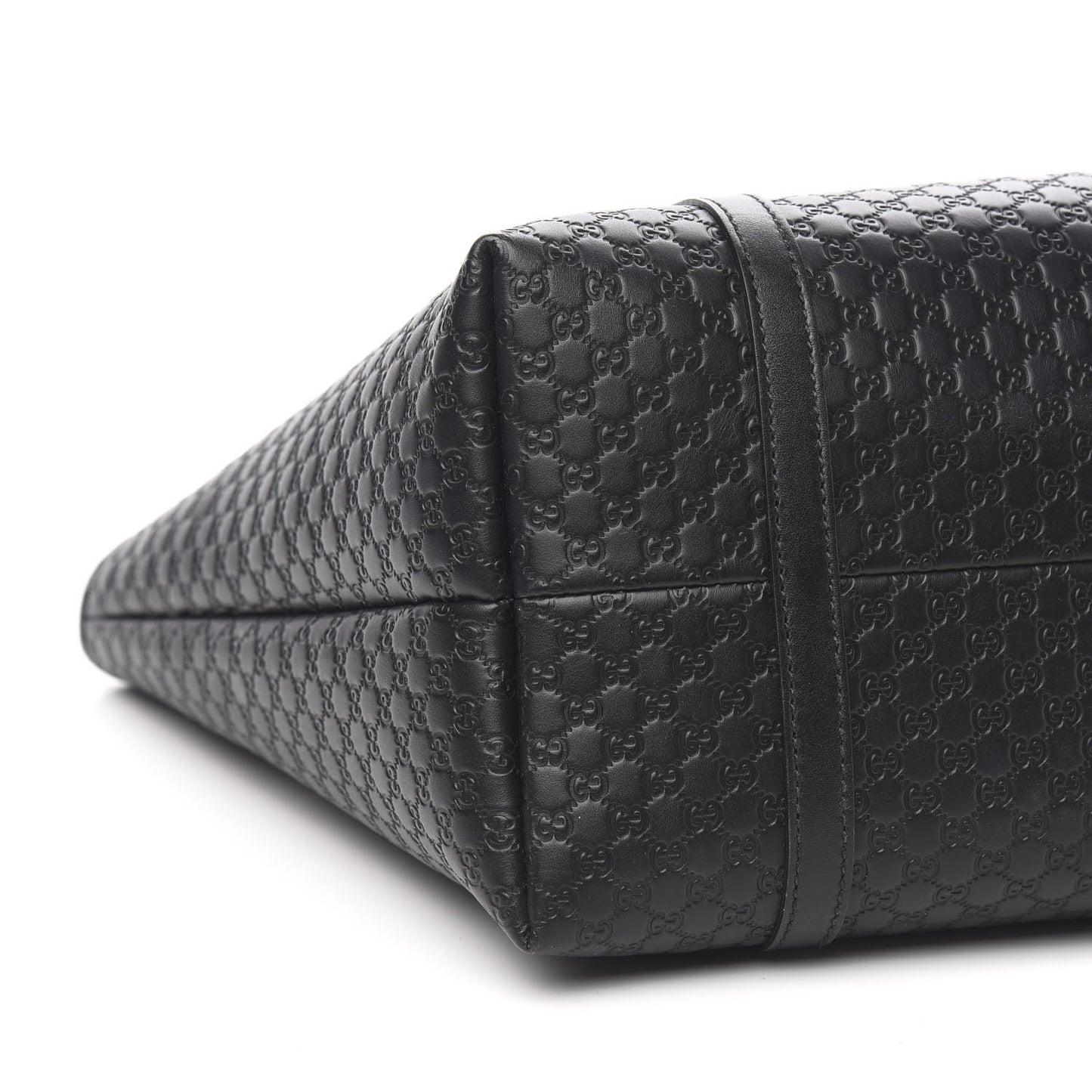 Microguccissima Medium Joy Tote Black