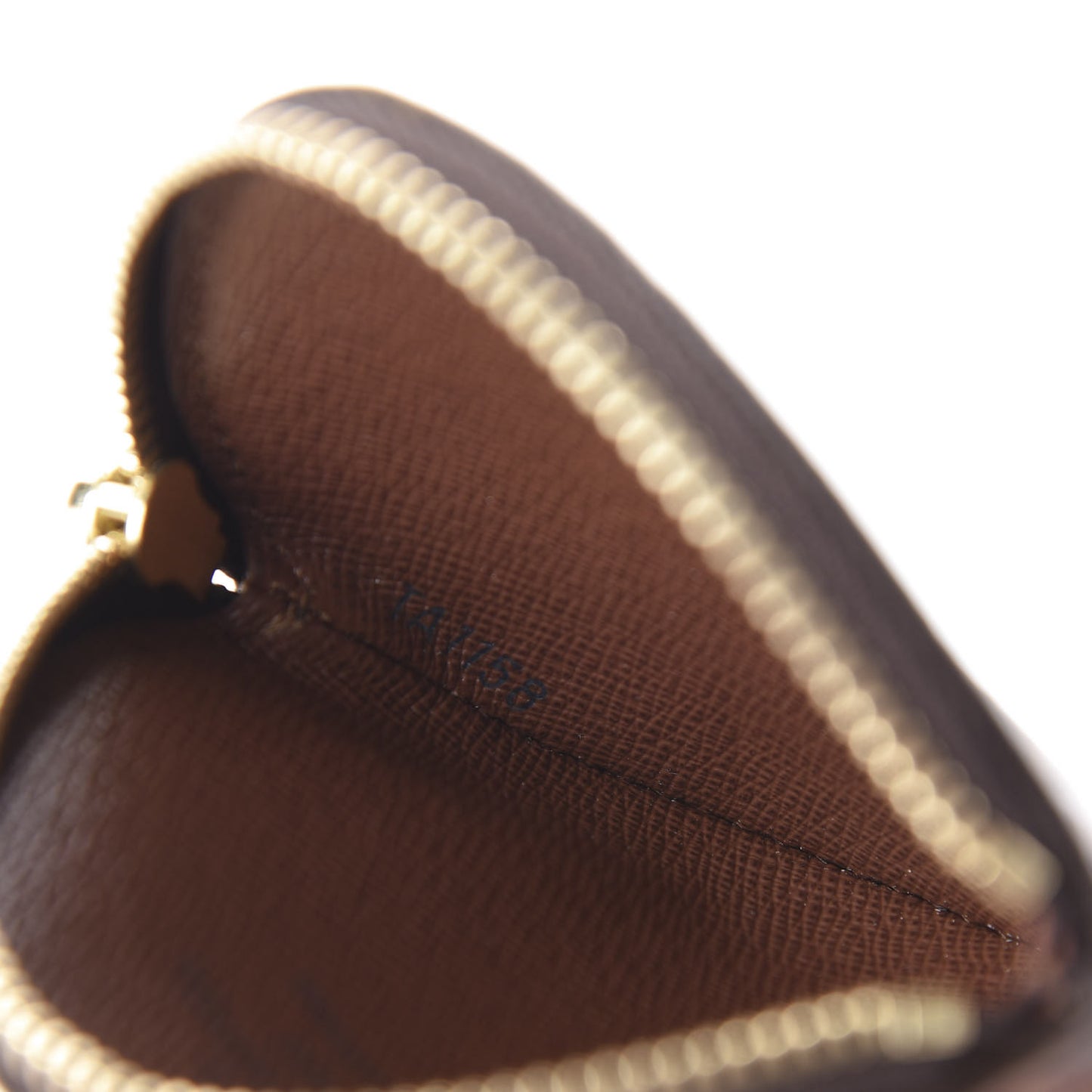 Monogram Round Coin Purse
