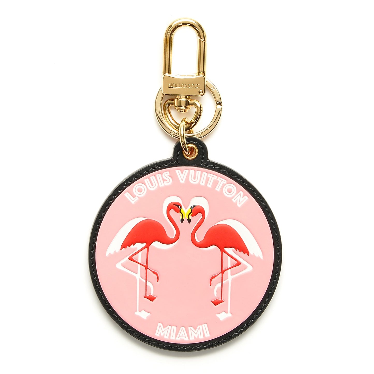 World Tour Flamingo Bag Charm Key Holder