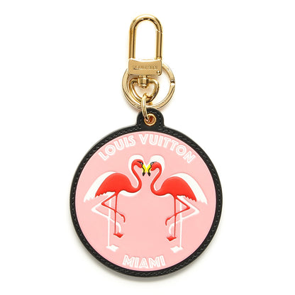 Louis Vuitton World Tour Flamingo Bag Charm Key Holder 1 of 4