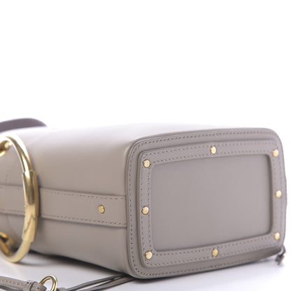 Chloe Smooth Calfskin Mini Roy Bucket Bag Motty Grey 6 of 11