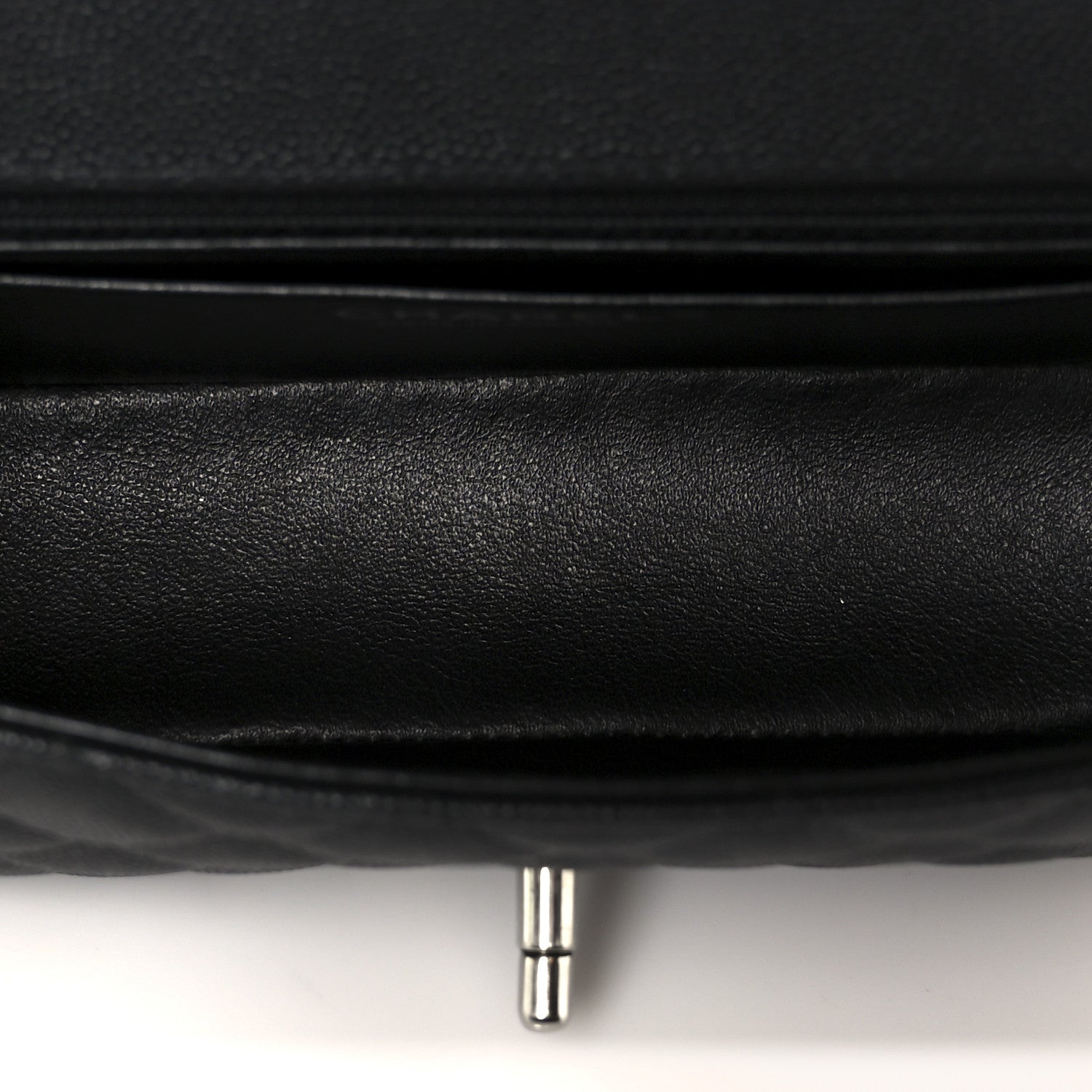 Chanel Caviar Quilted Mini Rectangular Flap Black 5 of 12