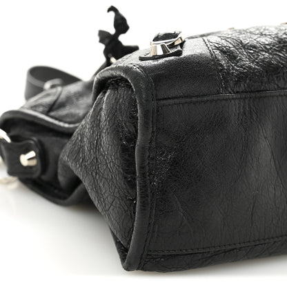 Balenciaga Agneau Classic Silver Hardware S City Black 10 of 13