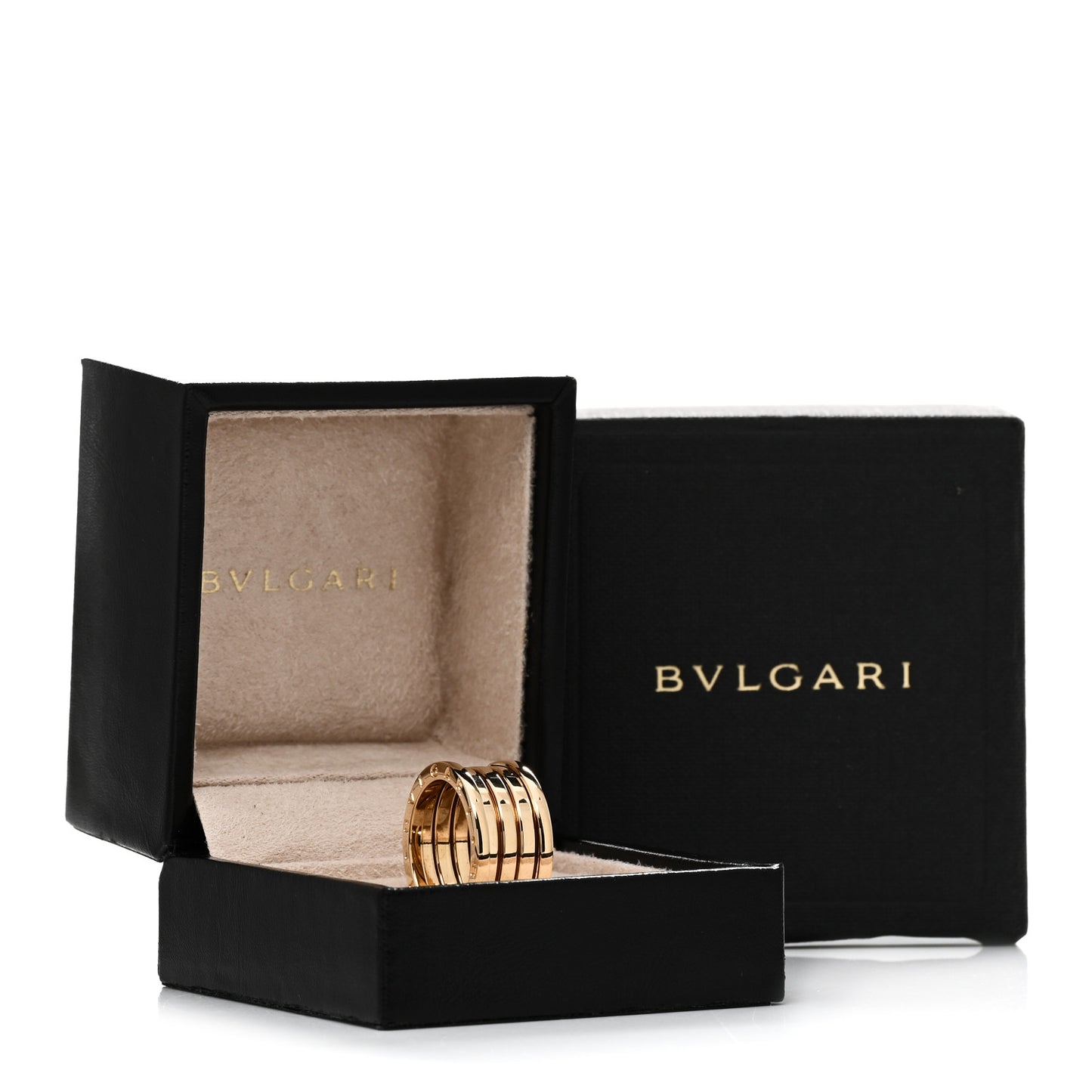 18K Yellow Gold B.Zero1 Four-Band Ring 56 7.5