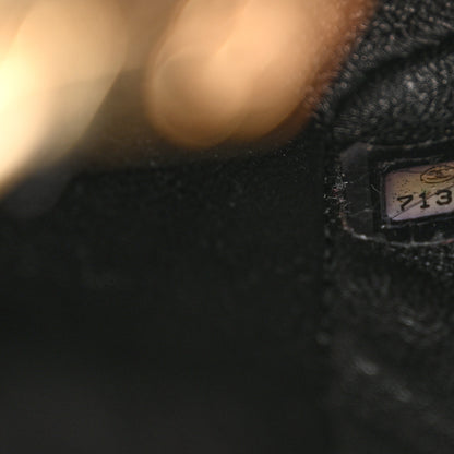 Chanel Lambskin Stitched Chocolate Bar Single Flap Black 7 of 15