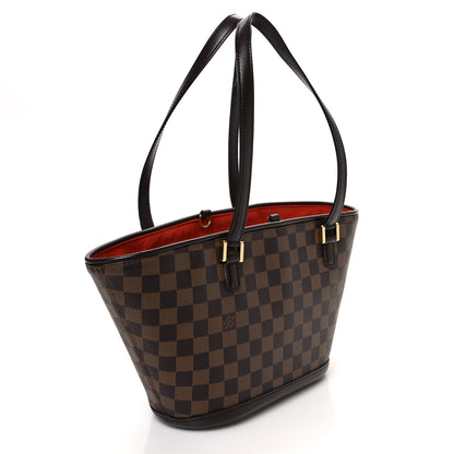 Louis Vuitton Damier Ebene Manosque PM 3 of 11