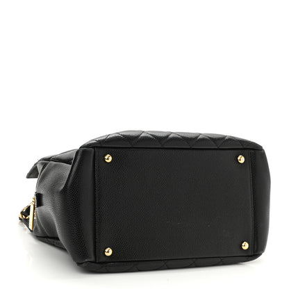 Chanel Caviar Quilted Petit Timeless Tote PTT Black 3 of 9