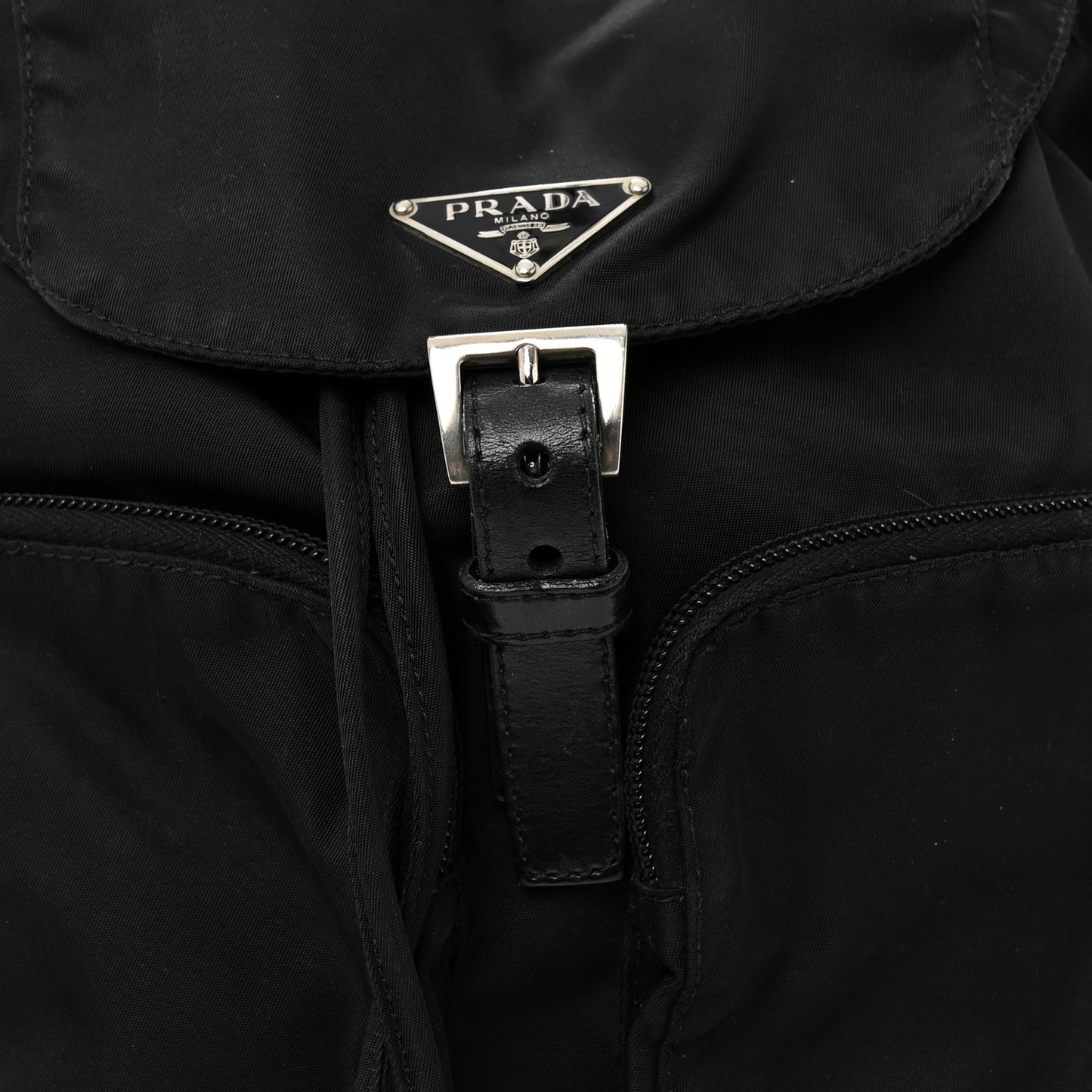 Tessuto Nylon Vela Small Backpack Black