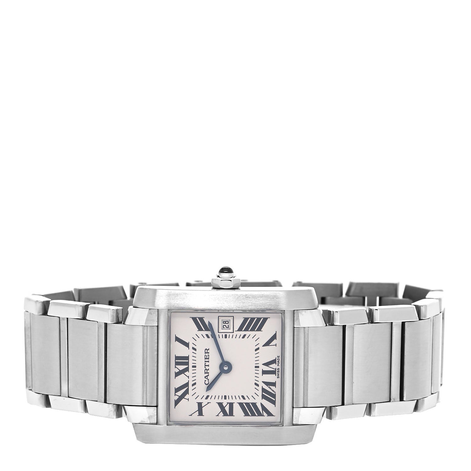 Cartier Stainless Steel 25mm Tank Francaise Quartz Watch 2 of 4