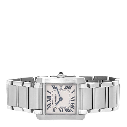 Cartier Stainless Steel 25mm Tank Francaise Quartz Watch 2 of 4
