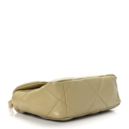 Chanel Lambskin Quilted Medium Chanel 19 Flap Light Green 4 of 9