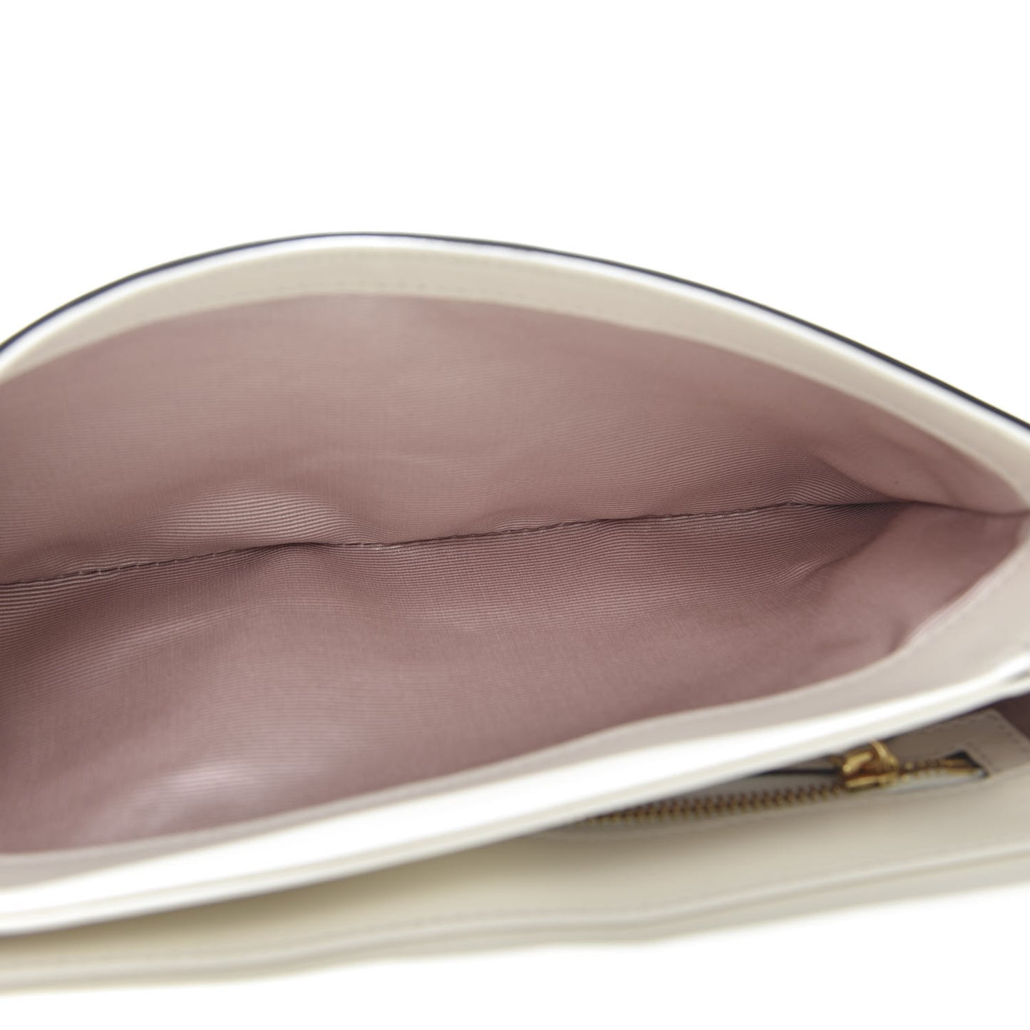Calfskin Small Arli Flap Shoulder Bag Mystic White