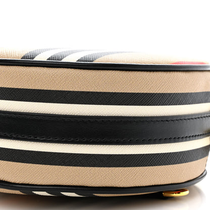 Burberry E-Canvas Calfskin Icon Stripe Louise Bag Archive Beige 11 of 11