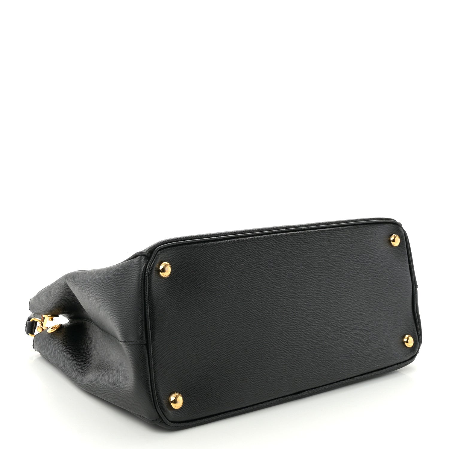 Prada Saffiano Lux Large Galleria Double Zip Tote Black 4 of 12