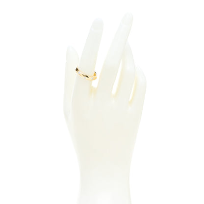 Tiffany 18K Yellow Gold Platinum Diamond 4mm Etoile Band Ring 55 7.25 2 of 6