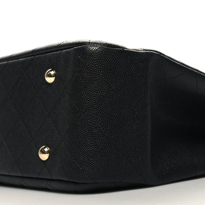 Chanel Caviar Quilted Large Shopping Tote Black 10 of 10