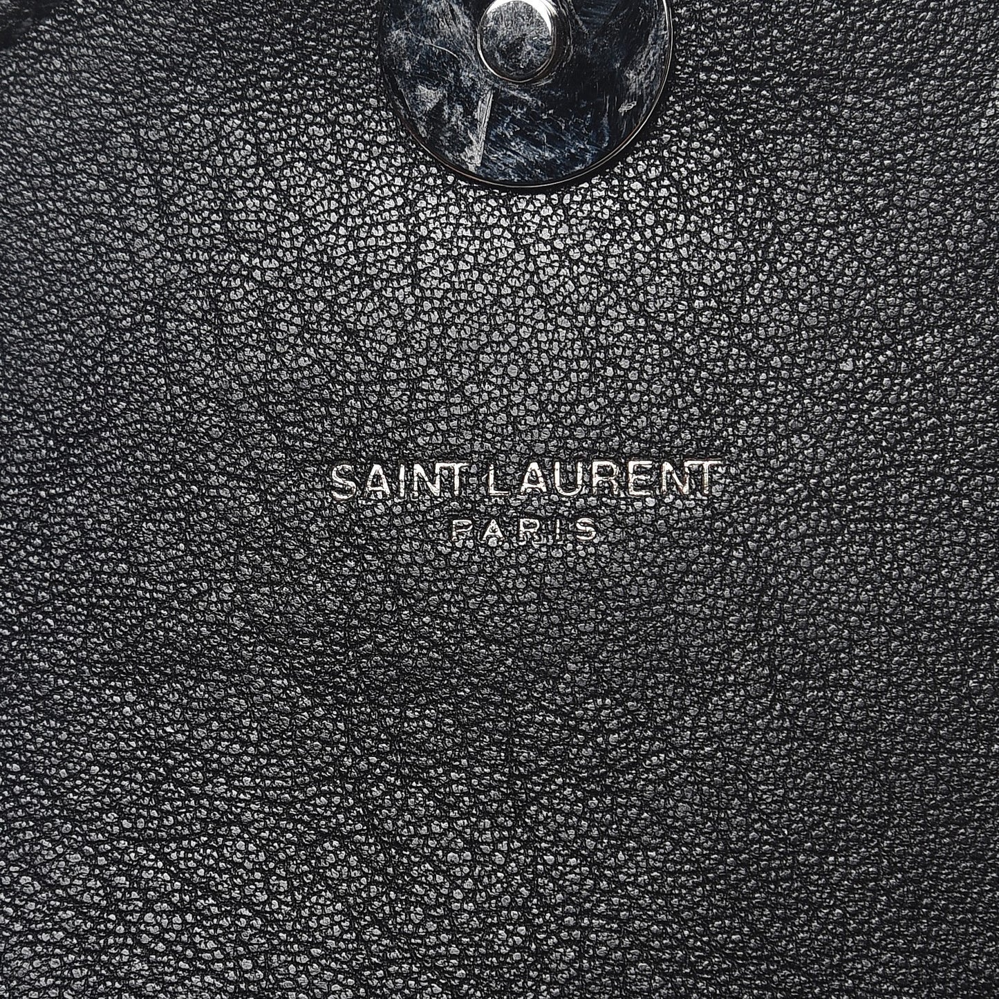 Calfskin Mixed Matelasse Triquilt Large Monogram Satchel Black