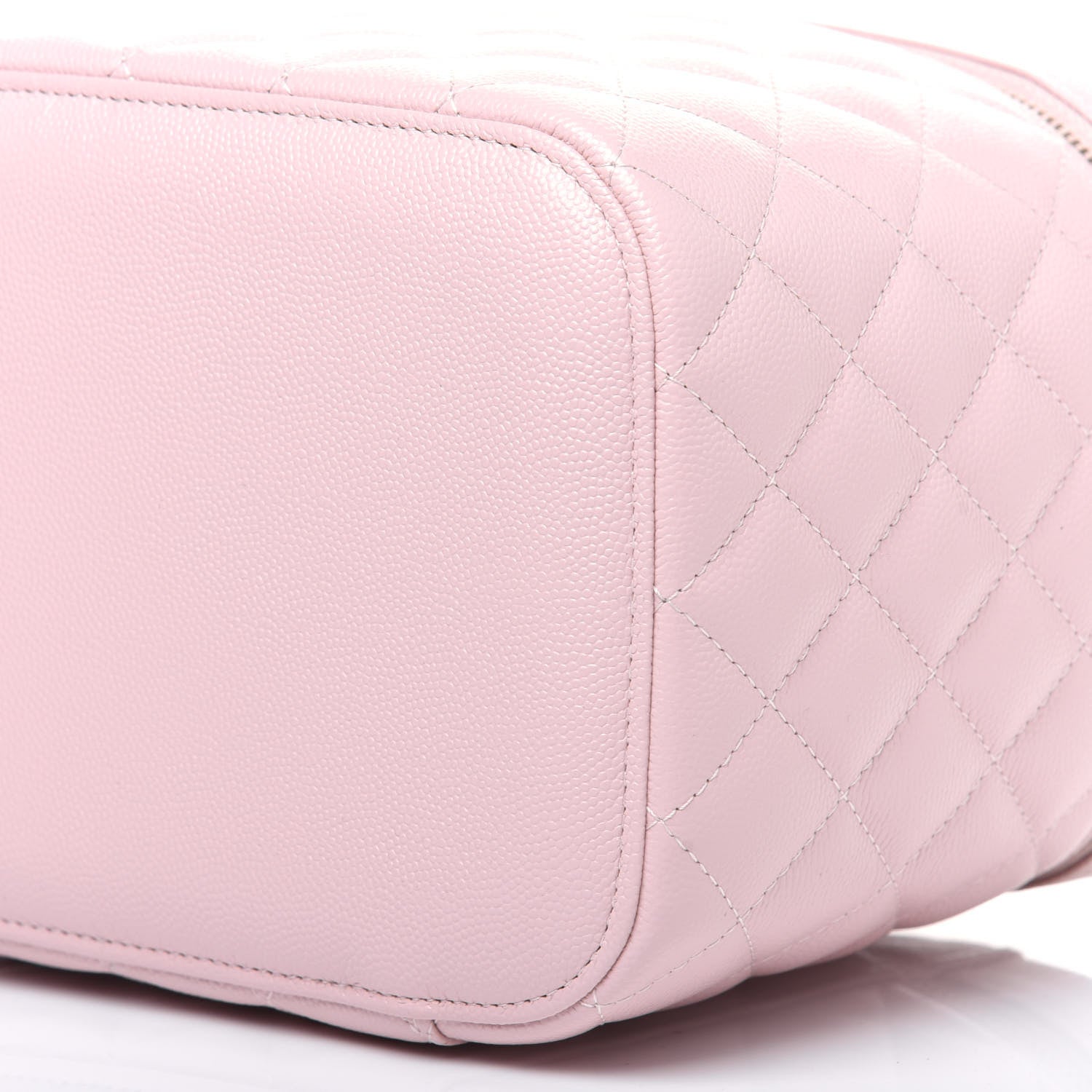 Chanel Caviar Quilted Large Vanity Pouch Light Pink 11 of 13