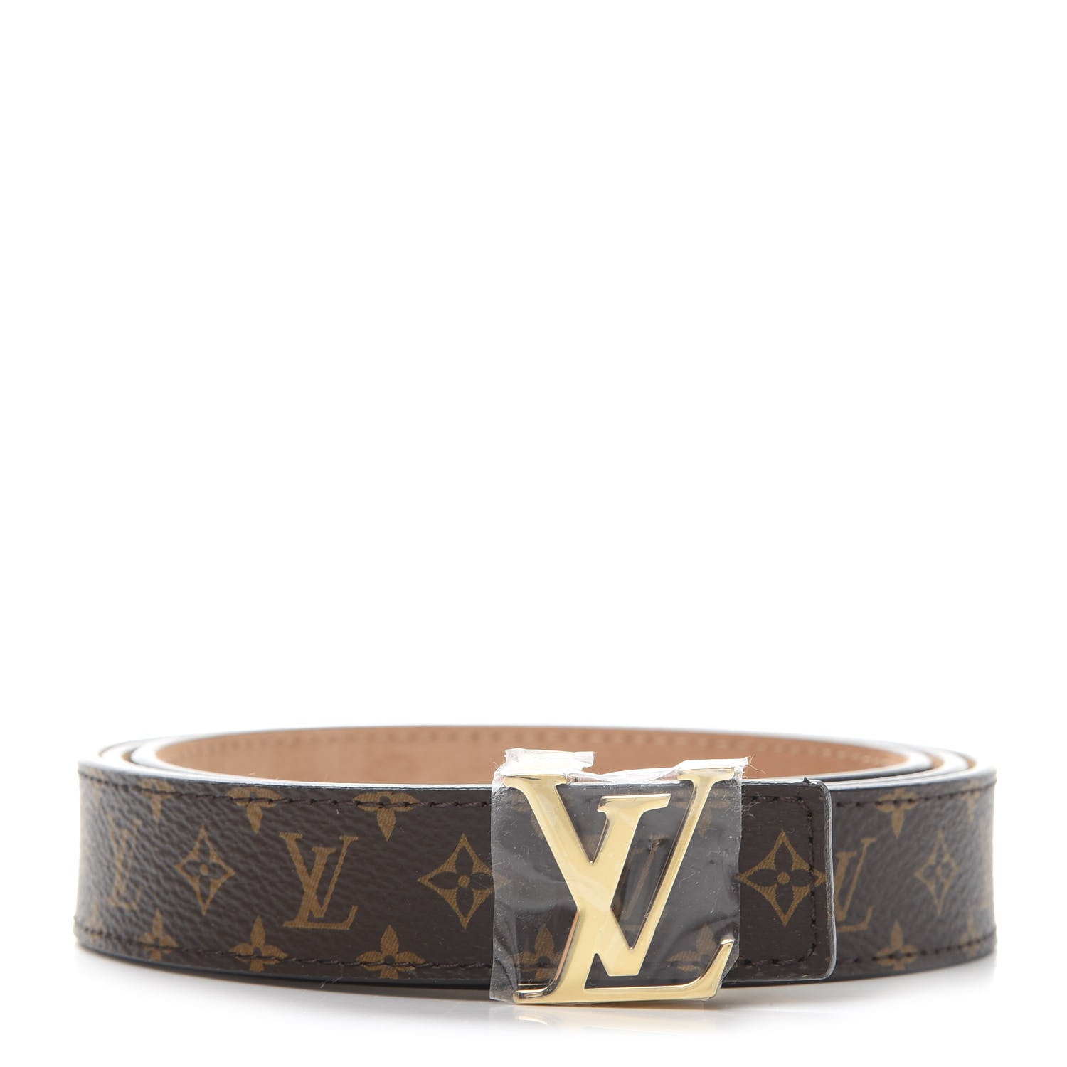 Louis Vuitton Mini Monogram 25mm LV Initiales Belt 95 38 1 of 9