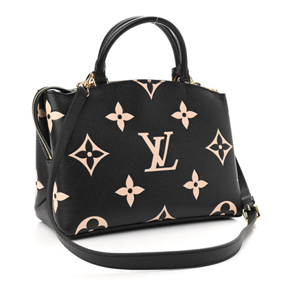 Louis Vuitton Empreinte Monogram Giant Petit Palais Black Beige 3 of 10