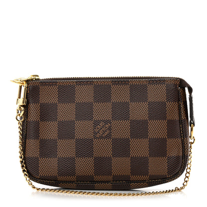 Louis Vuitton Damier Ebene Mini Pochette Accessories 1 of 7