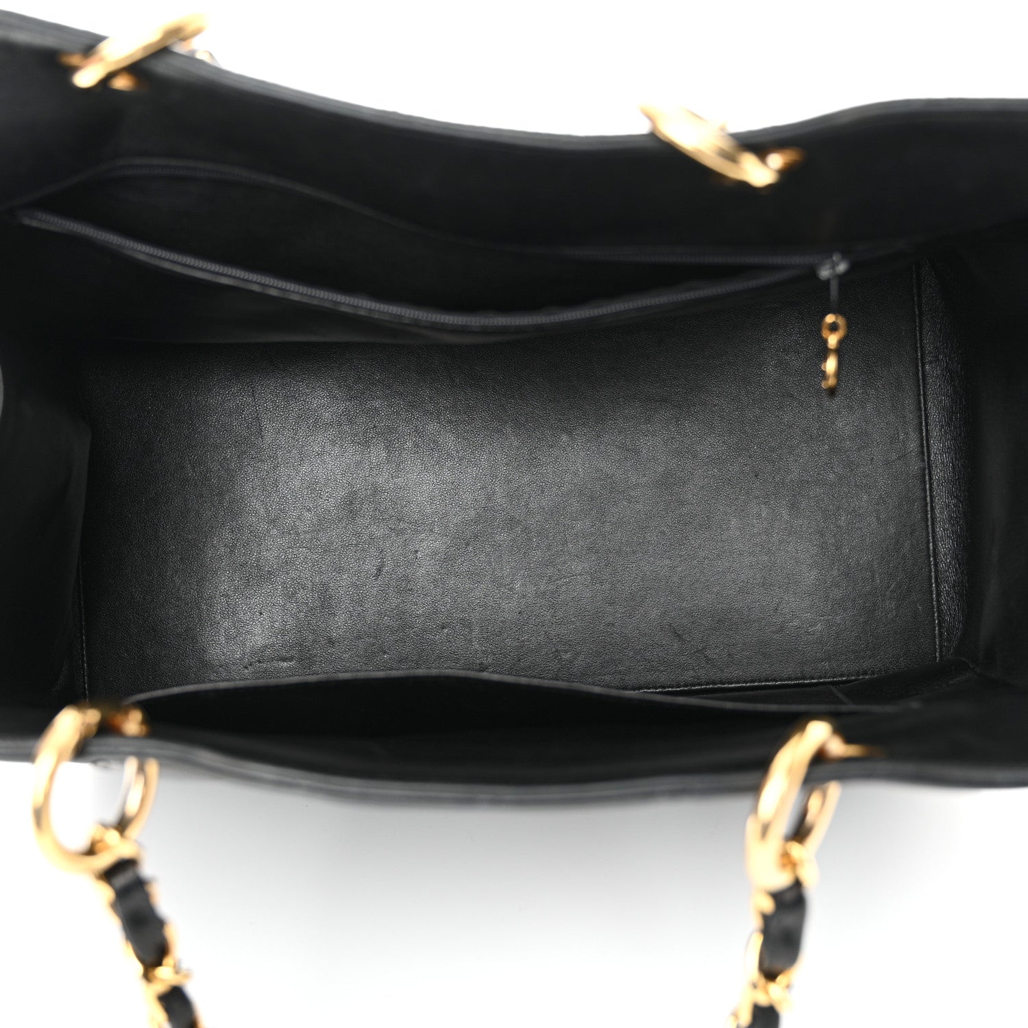 Chanel Lambskin Quilted Timeless CC Tote Black 5 of 19