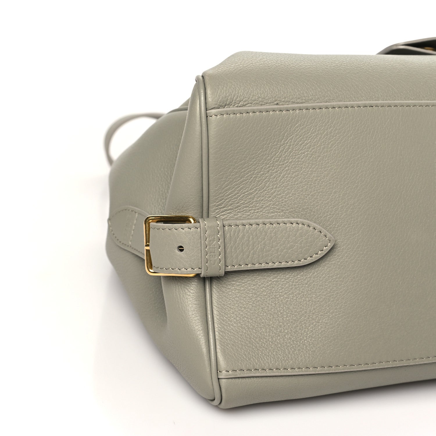 Celine Supple Calfskin Medium Appoline Green Clay 10 of 11