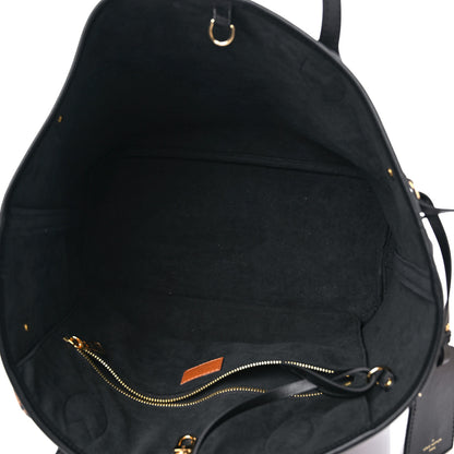 Louis Vuitton Empreinte Monogram Giant Wild At Heart Neverfull MM Black 6 of 10