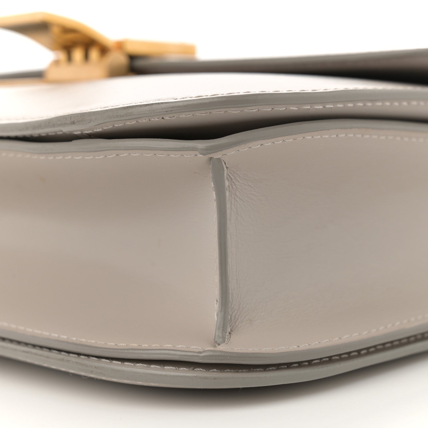 Celine Box Calfskin Medium Classic Box Flap Bag Clay 10 of 19