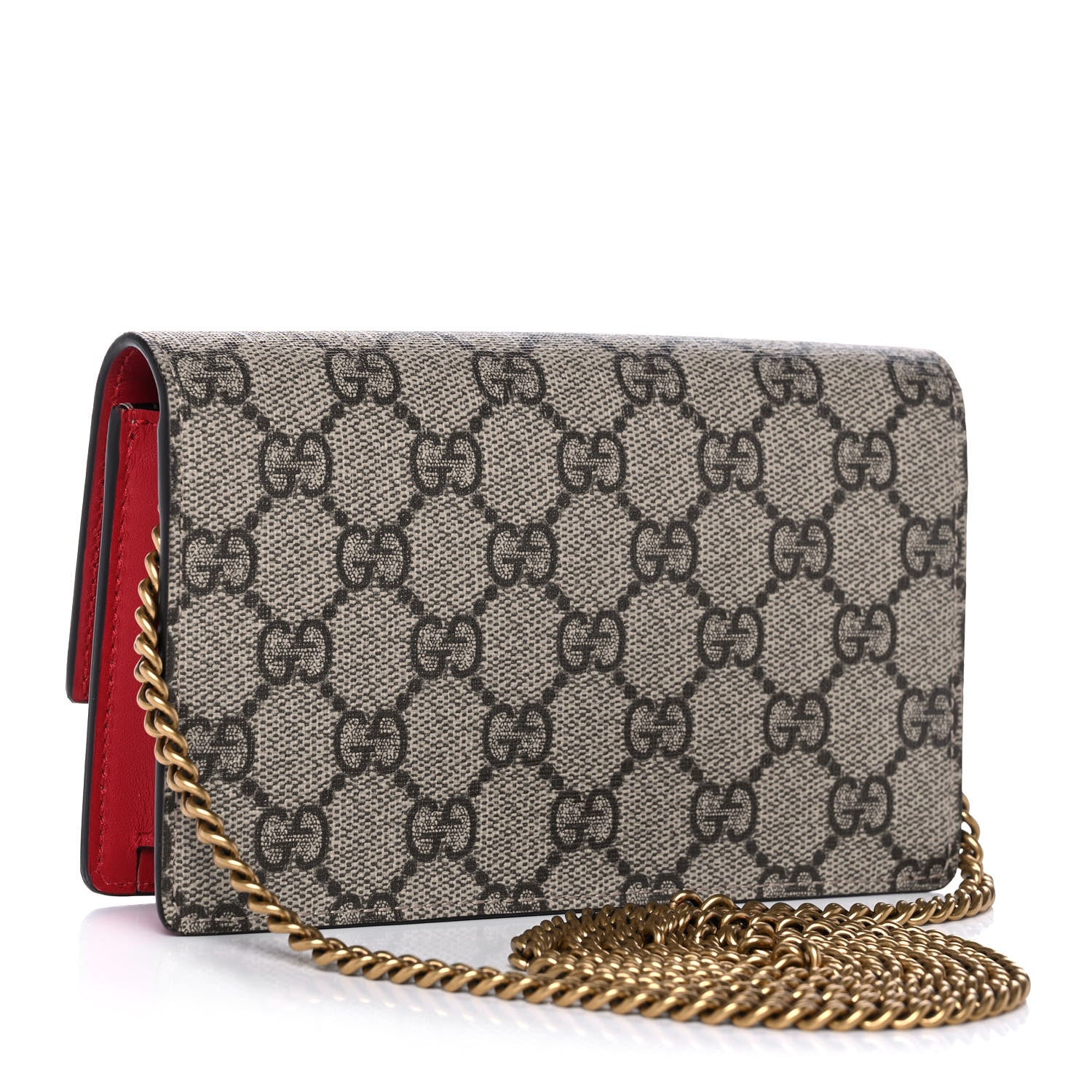 Gucci GG Supreme Monogram Mini Cherry Chain Bag 3 of 11