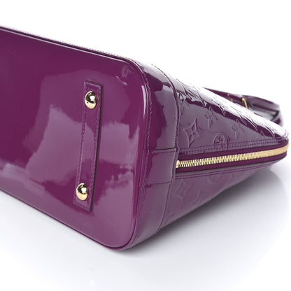 Louis Vuitton Vernis Alma MM Amethyste 8 of 9