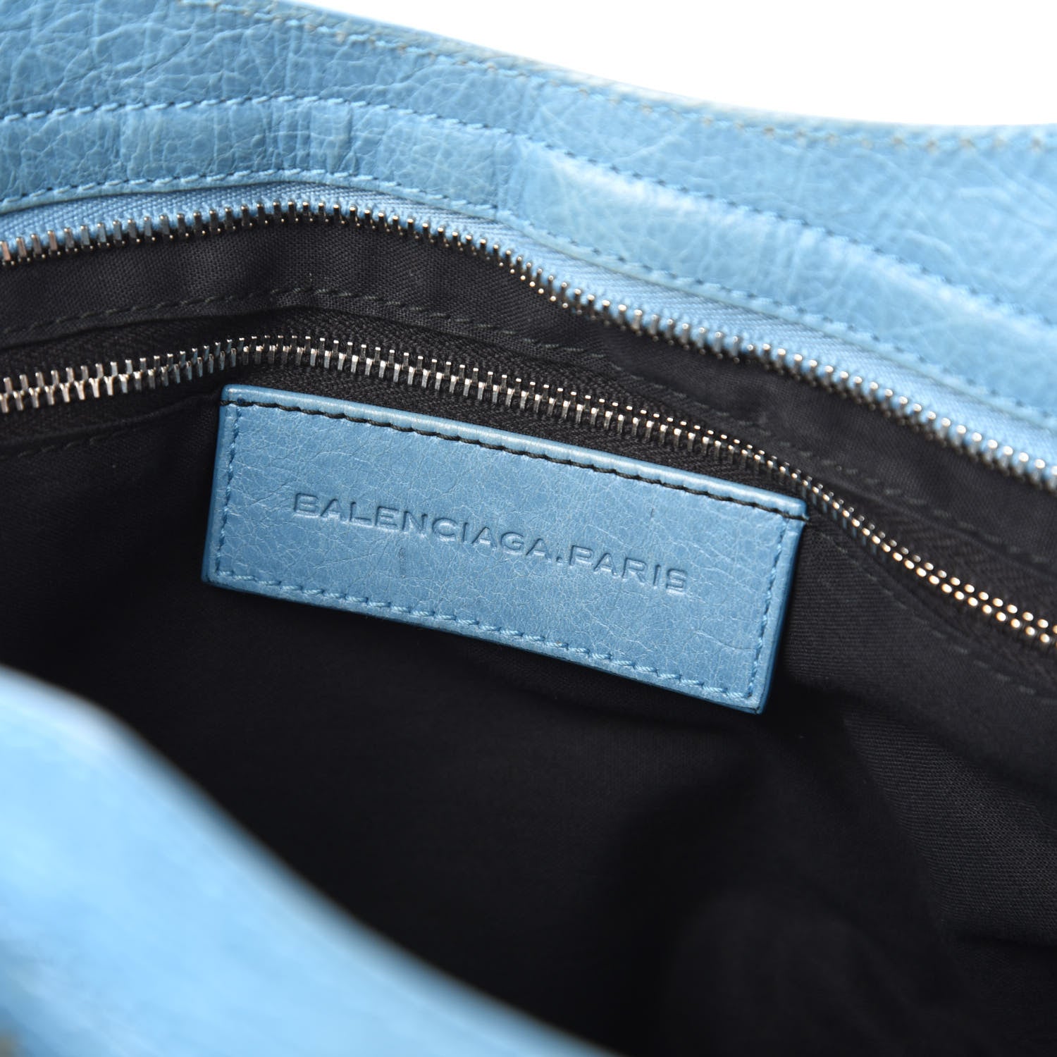 Balenciaga Agneau Giant 12 Silver Hardware City Bleu Indigo 8 of 11